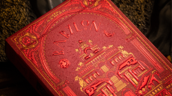 (image for) Babylon (Ruby Red) Playing Cards by Riffle Shuffle