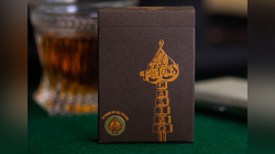 (image for) ACE FULTON'S 10 YEAR ANNIVERSARY TOBACCO BROWN PLAYING CARDS