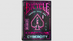 (image for) Bicycle Cyberpunk Cybercity Playing Cards by US Playing Card Co