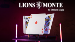 (image for) Lion Monte by Brother's Magic (card color and easel color may vary)