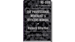 (image for) The Professional Mentalist's Officers Manual by Richard Osterlind - Book
