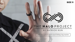 (image for) The Halo Project (Silver Edition) Size 11 (Gimmicks and Online Instructions) by Patrick Kun - Trick