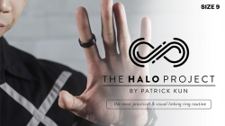(image for) The Halo Project (Silver Edition) Size 9 (Gimmicks and Online Instructions) by Patrick Kun - Trick