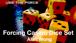 (image for) Forcing Casino Dice Set (8 ct.) by Alan Wong - Trick