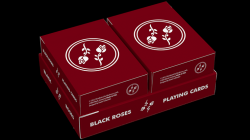 (image for) Black Roses Edelrot Mini Playing Cards (Collector's Box)