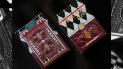 (image for) Montauk Hotel Burgundy Playing Cards by Gemini