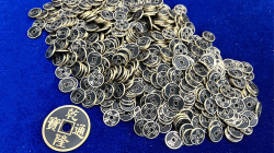 (image for) MINI CHINESE COIN BLACK by N2G - Trick