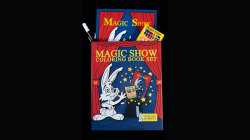 (image for) MAGIC SHOW Coloring Book DELUXE SET (4 way) by Murphy's Magic