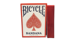 (image for) Gilded Bicycle Bandana (Red) Playing Cards