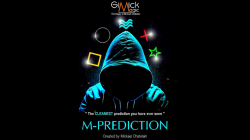 (image for) M-PREDICTION RED (Gimmick and Online Instructions) by Mickael Chatelain - Trick