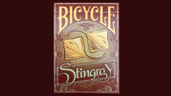 (image for) Bicycle Stingray (Orange) Playing Cards