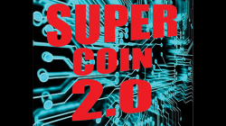 (image for) SUPER COIN 2.0 (Gimmicks and Online Instructions) by Mago Flash -Trick