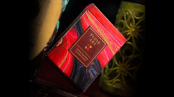 (image for) Fluid Art Red (Luxury Edition) Playing Cards