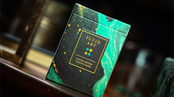 (image for) Fluid Art Green (Luxury Edition) Playing Cards