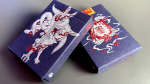 Sumi Kitsune Myth Maker (Blue/Red Craft Letterpressed Tuck) Playing Cards by Card Experiment (image for) Sumi Kitsune Myth Maker (Blue/Red Craft Letterpressed Tuck) Playing Cards by Card Experiment