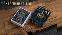 (image for) No. 4 St. James Luxury Texas Playing Cards (Blue)
