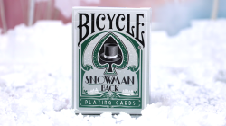 (image for) Bicycle Snowman (Green) Playing Cards