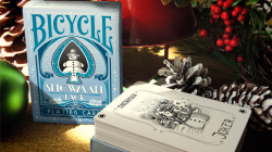 (image for) Bicycle Snowman (Blue) Playing Cards