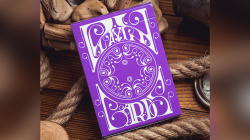 (image for) Smoke & Mirrors V9, Purple (Standard) Edition Playing Cards by Dan & Dave
