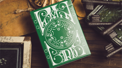 (image for) Smoke & Mirrors V9 (Green Edition) Playing Cards by Dan & Dave