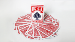 (image for) Bicycle Jumbo ESP 50 Cards Red (10 of each Square, Wavy Lines, Star, Circle and Cross) by Murphy's Magic