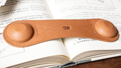 (image for) Leather Book Weight (Brown) by TCC Presents