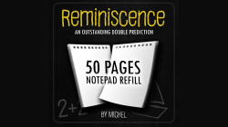 (image for) Refill for Reminiscence (50 pages) by Michel - Trick