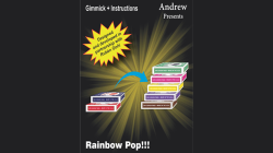 (image for) RAINBOW POP (Gimmicks and Online Instructions) by Andrew Magic - Trick