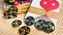 (image for) Mirror Heart Black by N2G & Ken Tsoi (Gimmicks and online instructions) - Trick