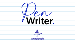 (image for) PEN WRITER Red (Gimmicks and Online Instructions) by Vernet Magic - Trick