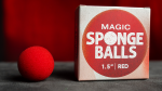 (image for) Magic Sponge Balls 4PK RED 1.5" by Murphy's Magic