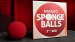 (image for) Magic Sponge Balls 4PK RED 3" by Murphy's Magic