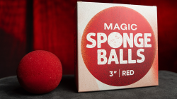 (image for) Magic Sponge Balls 4PK RED 3" by Murphy's Magic