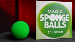 (image for) Magic Sponge Balls 4PK GREEN 3" by Murphy's Magic