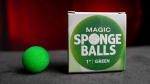 (image for) Magic Sponge Balls 4PK GREEN 1" by Murphy's Magic