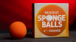 (image for) Magic Sponge Balls 4PK ORANGE 2" by Murphy's Magic