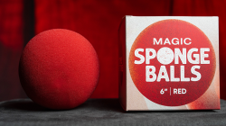 (image for) Magic Sponge Balls 1PK RED 6" by Murphy's Magic
