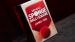 (image for) Magic Sponge Ball to Square JUMBO RED by Murphy's Magic