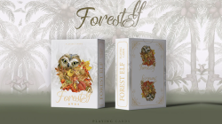 (image for) Forest elf Owl Playing Cards