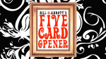 (image for) The Five Card Opener by Bill Abbott