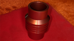 (image for) Penny Tube (Aluminum Red) by Chazpro Magic - Trick