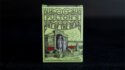 (image for) FULTON'S Day Of The Dead Green Edition Playing Cards