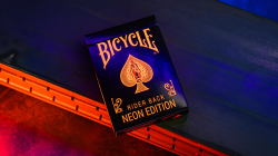(image for) Bicycle Neon Solar-Orange Rider Back Playing Cards