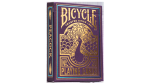 (image for) Bicycle Purple Peacock Playing Cards by US Playing Card Co