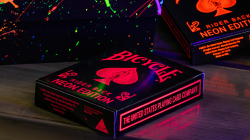 (image for) Bicycle Star-Fire Pink Neon Playing Cards