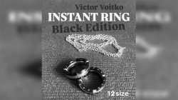 (image for) Instant Ring (silver/black, Size 12) by Viktor Voitko