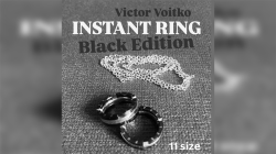 (image for) Instant Ring (silver/black, Size 11) by Viktor Voitko