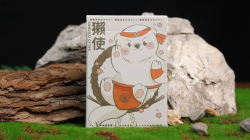 (image for) Samurai Otter Playing Cards - Hono Edition (Standard red) Playing Cards