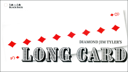 (image for) Long Card (Black) by Diamond Jim Tyler