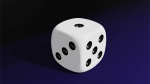 (image for) Magnetic Die (White) by Iarvel Magic